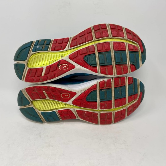 Nike Lunarglide 3 Womens 7 1/2 = Youth 6 Blue Yellow .01:I.5.7 - Picture 11 of 12